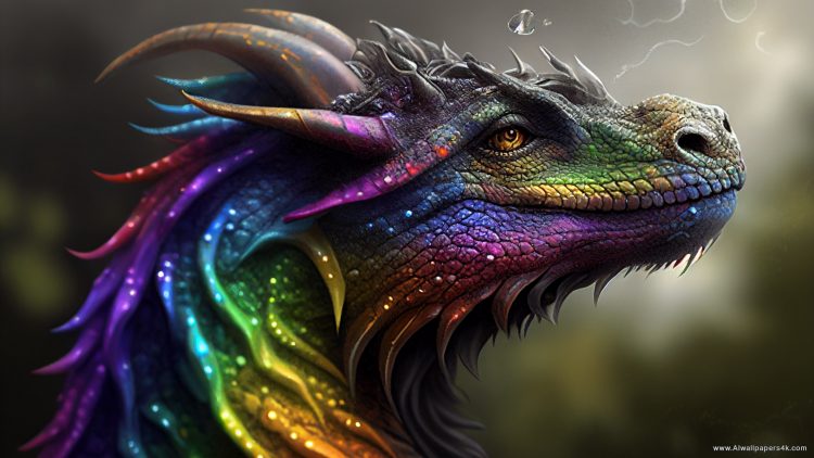 Rainbow dragon